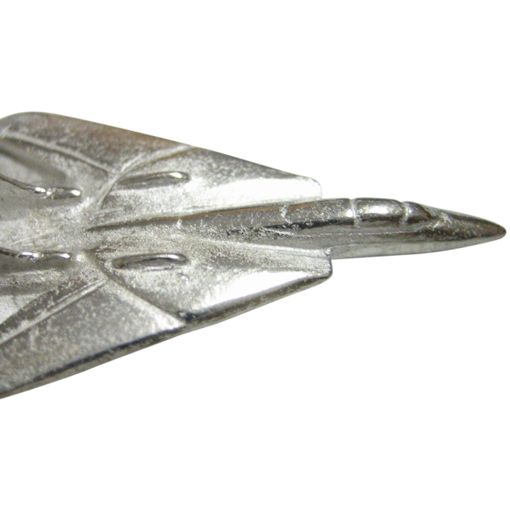 Silver Toned Tomcat Fighter Plane Magnet